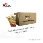 Lava Bites Hazelnut Milk Choco 60g