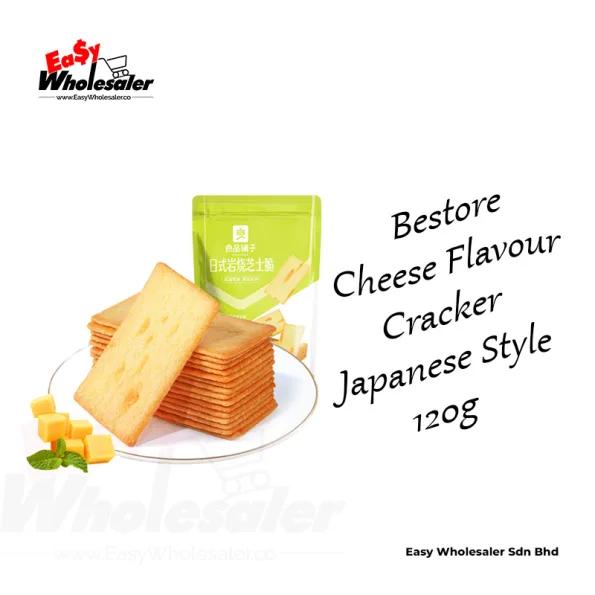 Bestore Cheese Flavour Cracker Japanese Style 120g