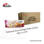 PMN Biscuits Traditional Almond Delight Butter Cookies 60g