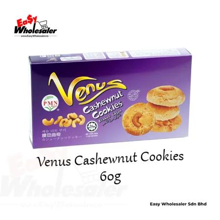 PMN Biscuits Venus Cashewnut Cookies 60g