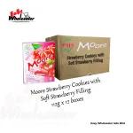 PMN Moore Strawberry Cookies with Soft Strawberry Filling 112g