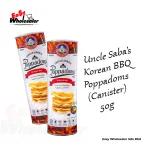 Uncle Saba’s Korean BBQ Poppadoms 50g