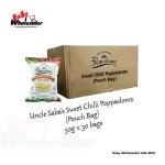 Uncle Saba’s Barbeque Poppadoms 50g Pouch Bag