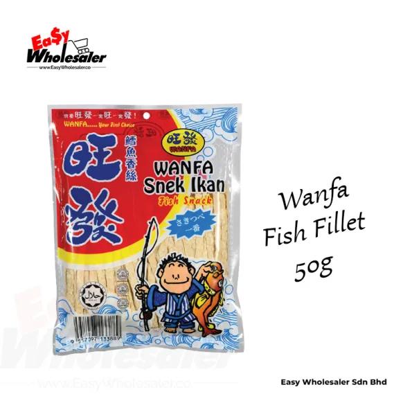 SNEK KU Wanfa Fish Fillet 50g