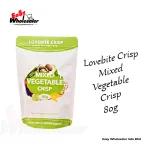 Lovebite Crisp Mixed Vegetable Crisp 80g