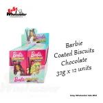 Barbie Coated Biscuits Chocolate 32g