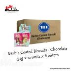 Barbie Coated Biscuits Chocolate 32g