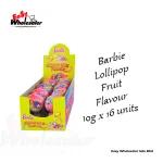 Barbie Lollipop Fruit Flavour 10g 3