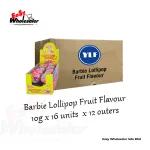 Barbie Lollipop Fruit Flavour 10g