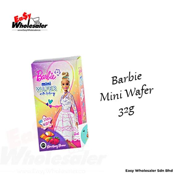 Barbie Mini Wafer with Filling 32g