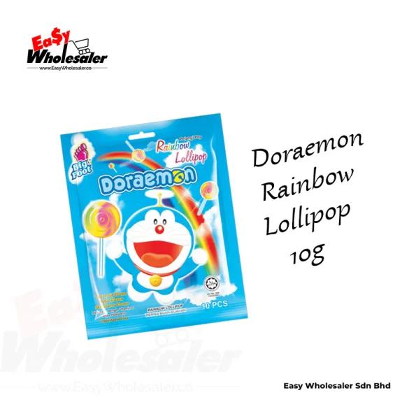 Big Foot Doraemon Rainbow Lollipop 10g