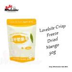 Lovebite Crisp Freeze Dried Mango 50g