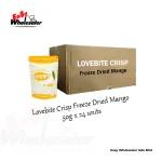 Lovebite Crisp Freeze Dried Mango 50g