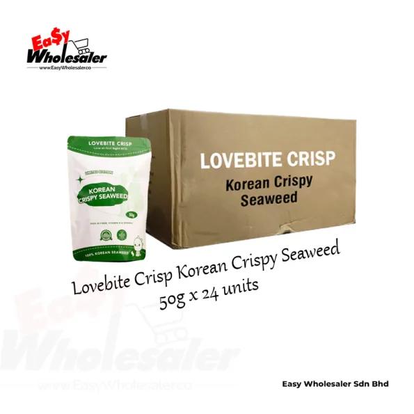 Lovebite Crisp Korean Crispy Seaweed 50g 3