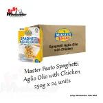 Master Pasto Spaghetti Aglio Olio Chicken 250g