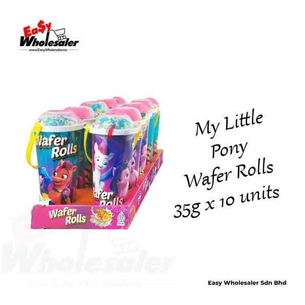 My Little Pony Wafer Rolls 35g