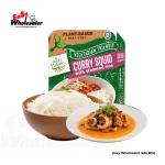 Roots Palate Vegetarian Curry Squid With Steamed Rice 300g