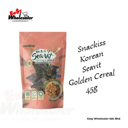 Snackiss Korean Seavit Golden Cereal 45g