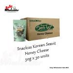 Snackiss Korean Seavit Honey Cheese 50g