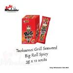 Taokaenoi Grill Seaweed Big Roll Spicy 3g