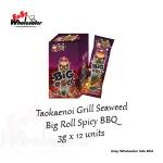 Taokaenoi Grill Seaweed Big Roll Spicy BBQ 3g