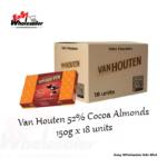 Van Houten 52% Cocoa Almonds 150g