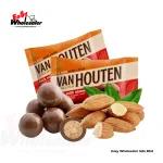 Van Houten Dark Milk Almonds 80g