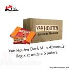 Van Houten Dark Milk Almonds 150g