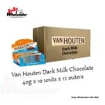 Van Houten Dark Milk Chocolate Bar 40g