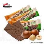 Van Houten Dark Milk Hazelnuts Chocolate Bar 40g 3