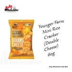 Younger Farm Mini Rice Cracker Double Cheese 60g