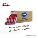 Minnie Lipstick Candy 5g