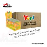 Yupi Yogurt Gummy Melon and Peach 35g