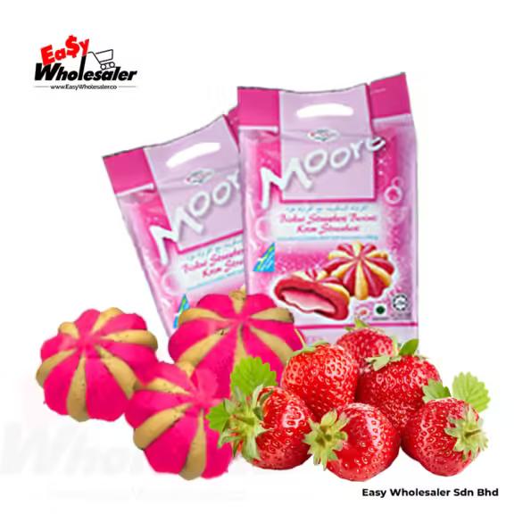 PMN Moore Strawberry Cookies 210g 2