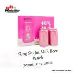 QSJ Milk Beer Peach 300ml