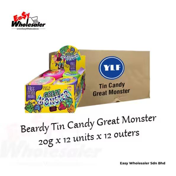 Beardy Tin Candy Great Monster 20g 4