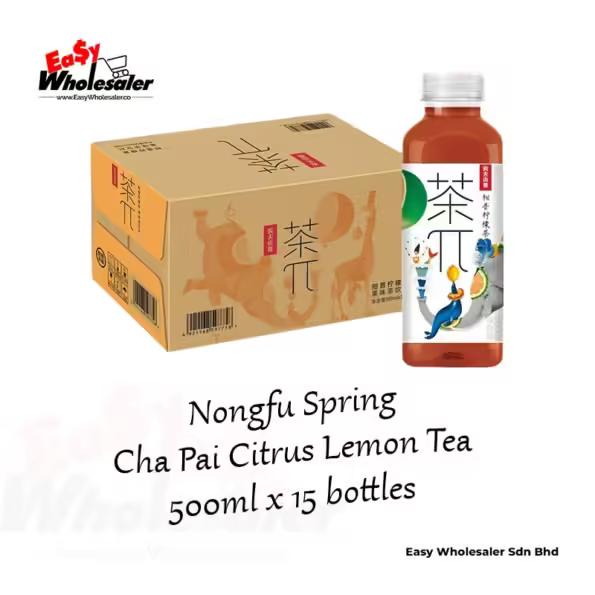 Nongfu Spring Cha Pai Citrus Lemon Tea 500ml