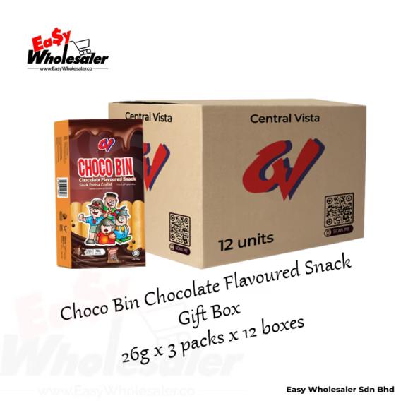 CV Choco Bin Chocolate Flavoured Snack Gift Box