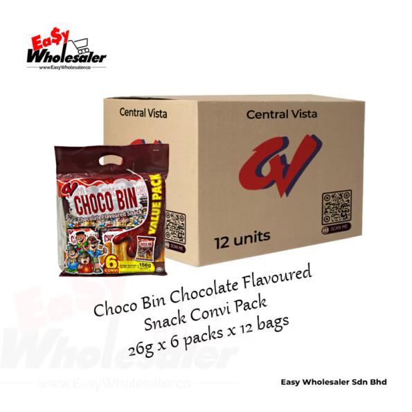 CV Choco Bin Chocolate Flavoured Snack Convi Pack