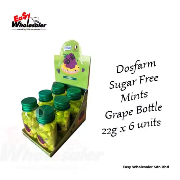 Dosfarm Sugar Free MInts Grape Bottle 22g 3