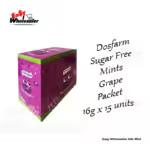 Dosfarm Sugar Free MInts Grape Packet 16g