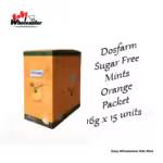 Dosfarm Sugar Free MInts Orange Packet 16g