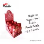 Dosfarm Sugar Free Mints Peach Bottle 22g