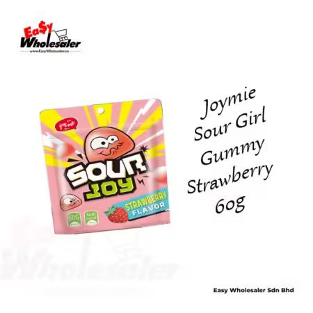 Joymie Sour Girl Gummy Strawberry 60g