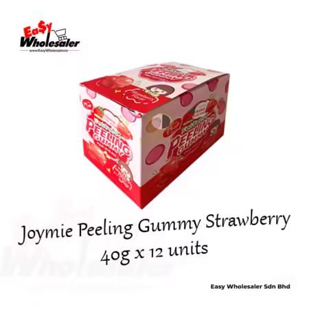 Joymie peeling gummy strawberry 40g 1