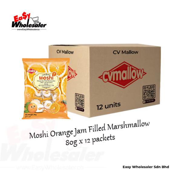 CVMallow Moshi Orange Jam Filled Marshmallow 80g