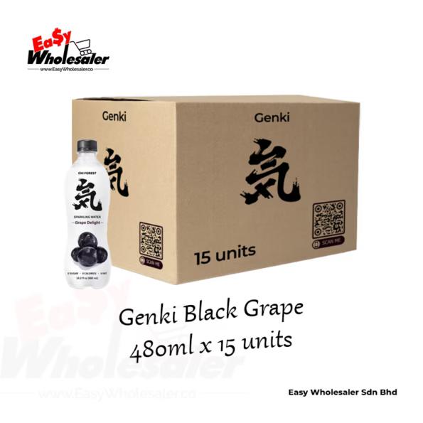 Genki White Black Grape 480ml 3