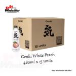 Genki White Peach 480ml