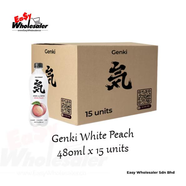 Genki White Peach 480ml 3