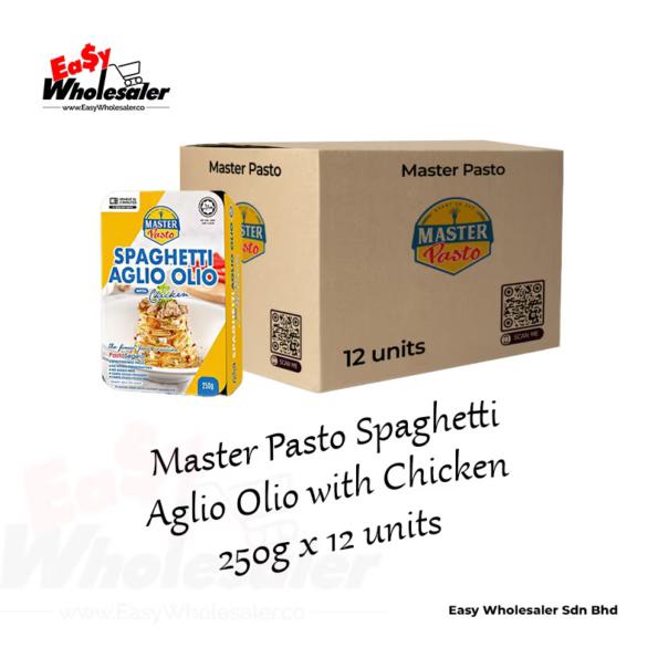 Master Pasto Spaghetti Aglio Olio Chicken 250g